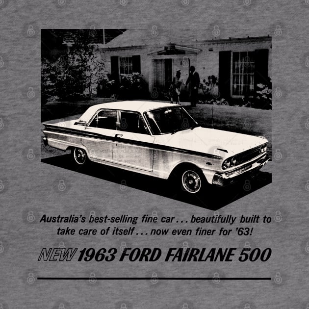 63 FORD FAIRLANE - advert by Throwback Motors